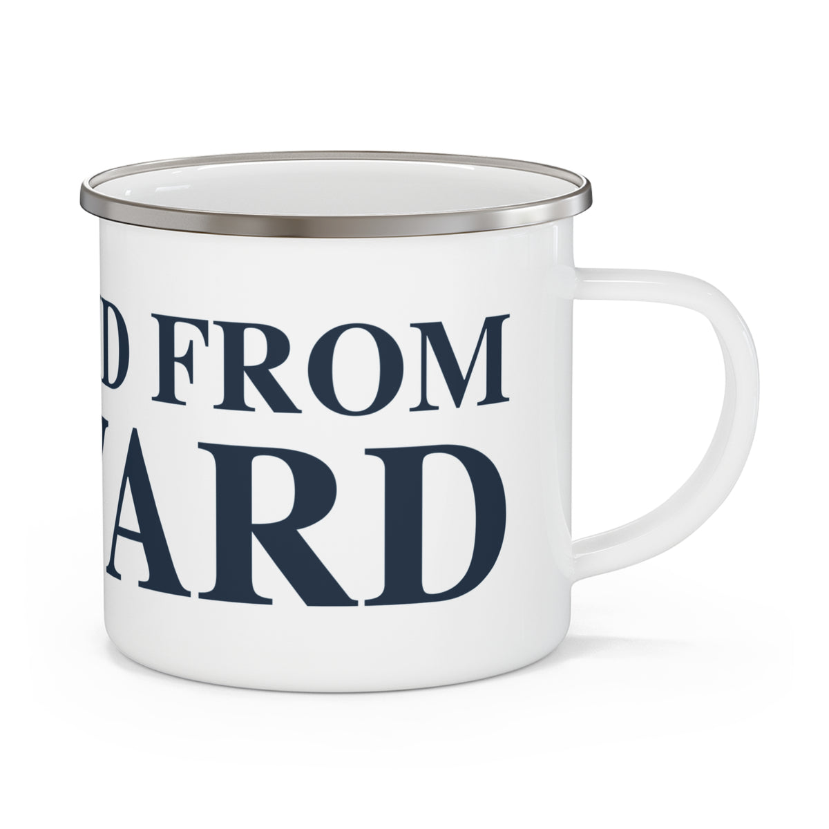Just a kid from Ledyard  Enamel Camping Mug
