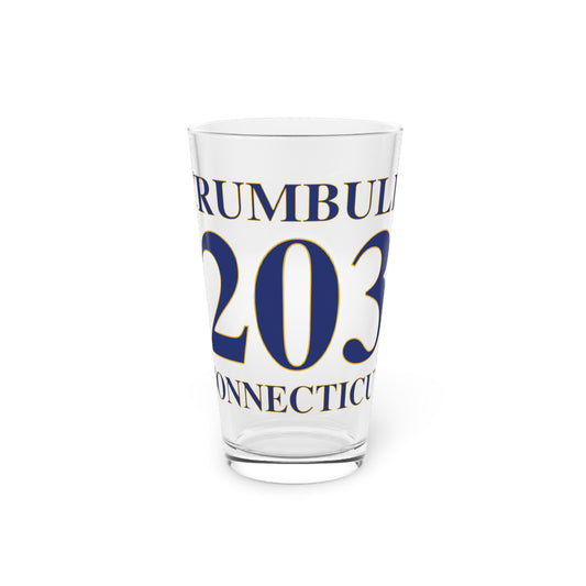 Trumbull 203 Connecticut Pint Glass, 16oz