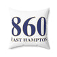860 East Hampton Spun Polyester Square Pillow