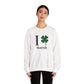 I Clover Bozrah Unisex Heavy Blend™ Crewneck Sweatshirt