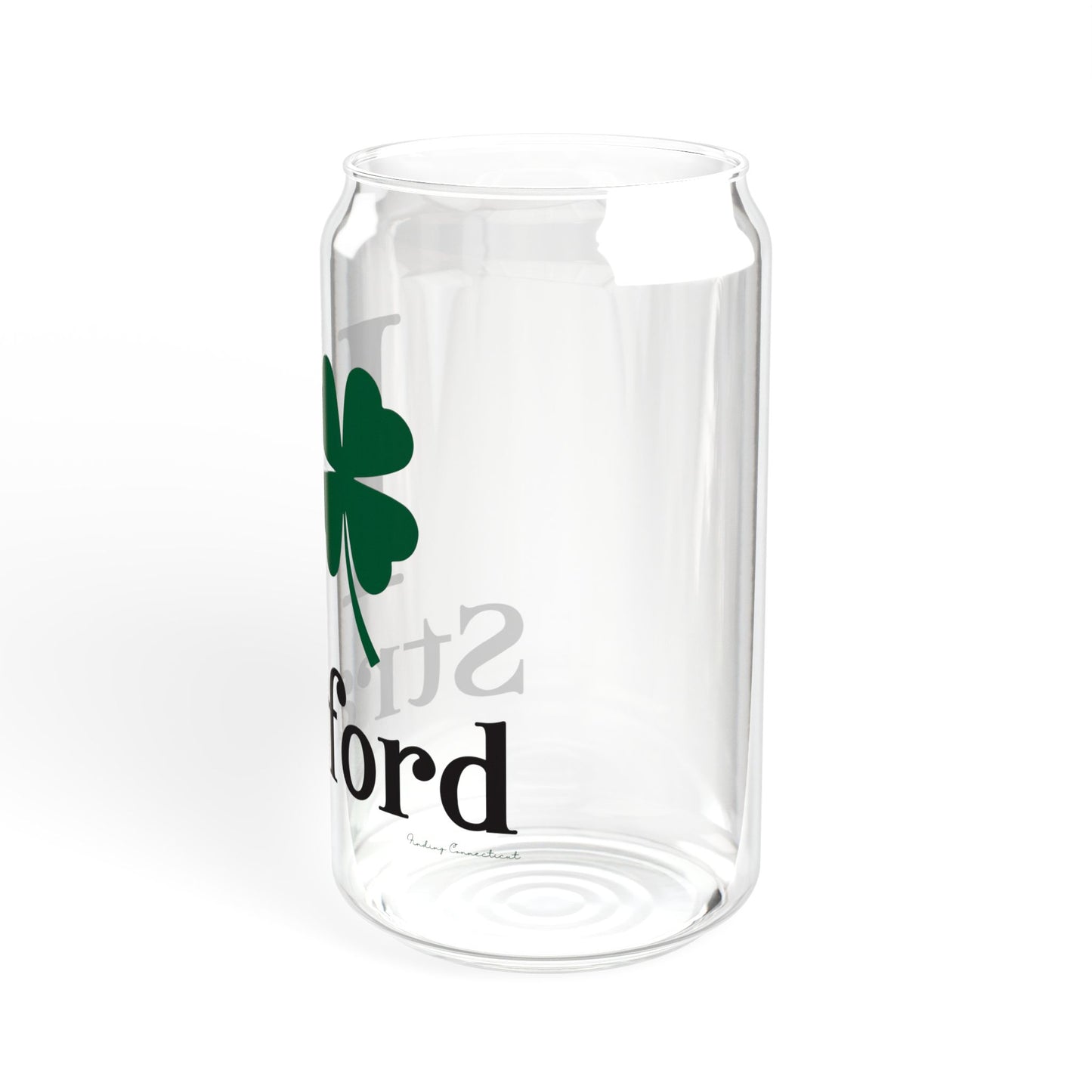 I Clover Stratford Sipper Glass, 16oz