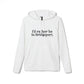 I’d rather be in Bridgeport adidas Unisex Fleece Hoodie
