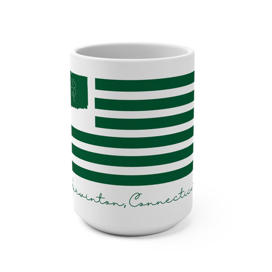 Harwinton Connecticut St. Patrick’s Day Flag Mug 15oz