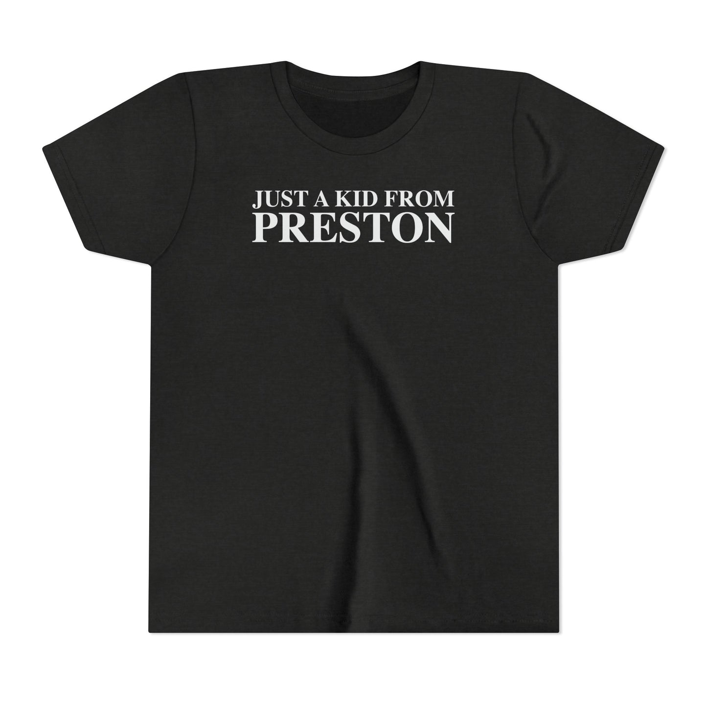 Just a kid from Preston Youth Short Sleeve T-Shirt