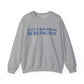 Just a kid from Burlington Unisex Heavy Blend™ Crewneck Sweatshirt