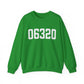 06320 - New London Connecticut Zip Code  Unisex Heavy Blend™ Crewneck Sweatshirt