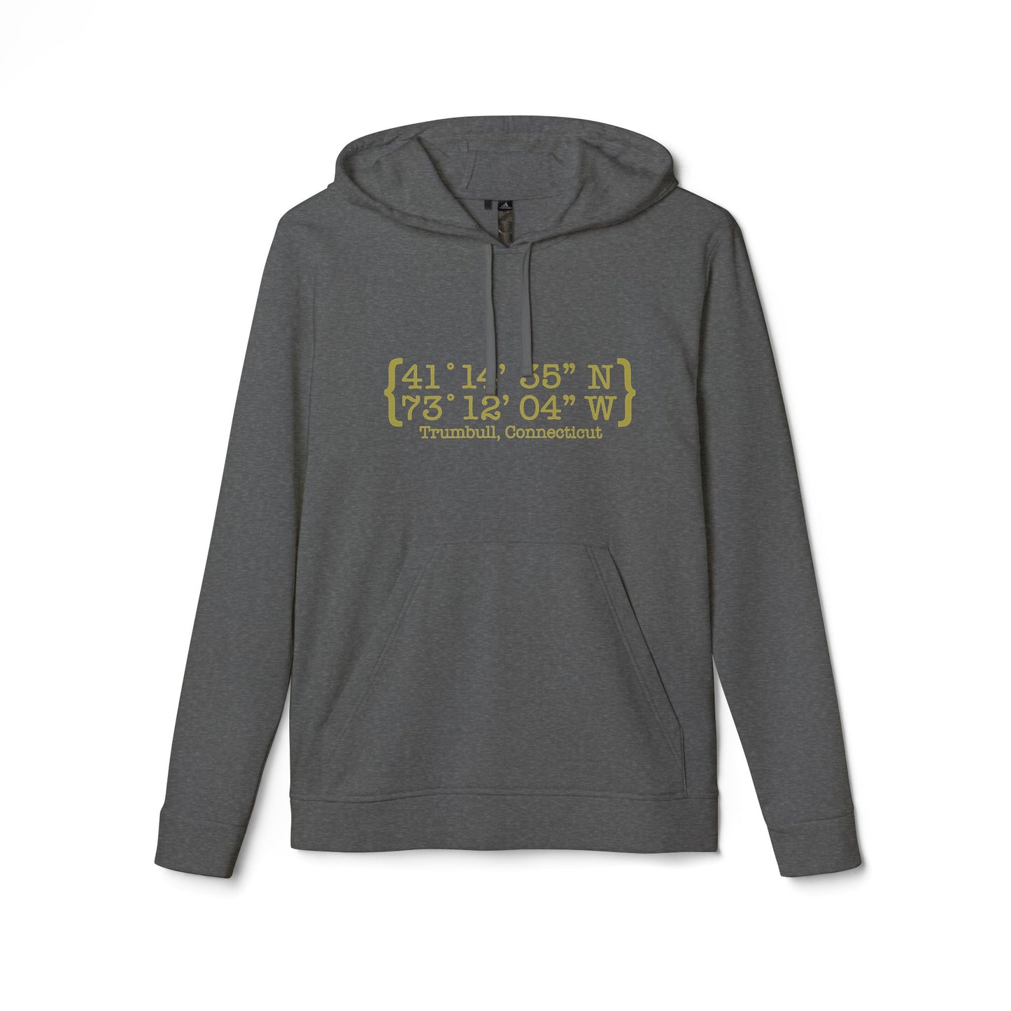 Trumbull Coordinates adidas® Unisex Fleece Hoodie