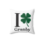 I Clover Granby Spun Polyester Square Pillow