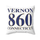 Vernon 860 Connecticut Spun Polyester Square Pillow