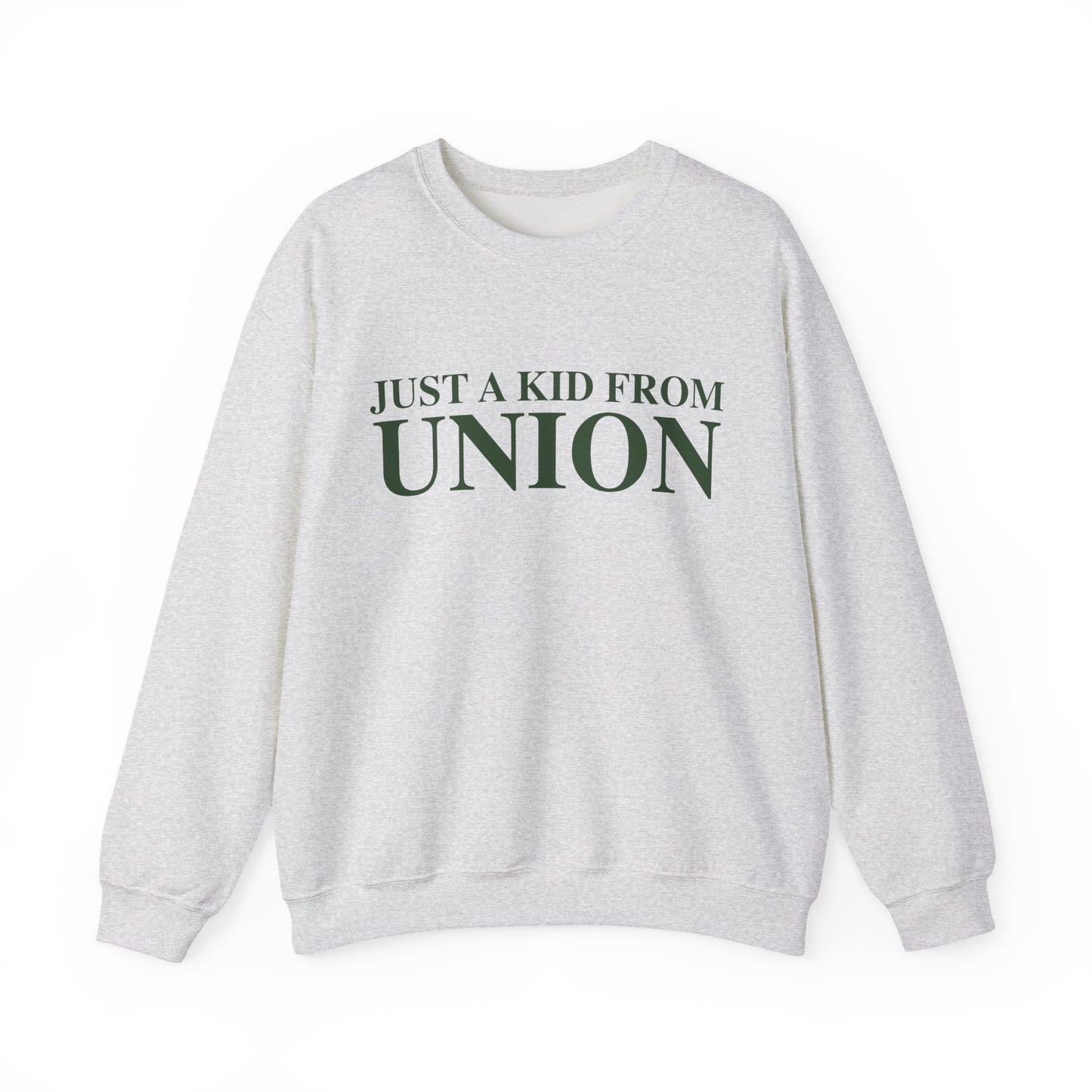 Just a kid from Union Unisex Heavy Blend™ Crewneck Sweatshirt
