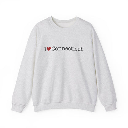 I Heart Connecticut. Unisex Heavy Blend™ Crewneck Sweatshirt