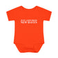 Just a kid from New Haven Infant Baby Rib Bodysuit