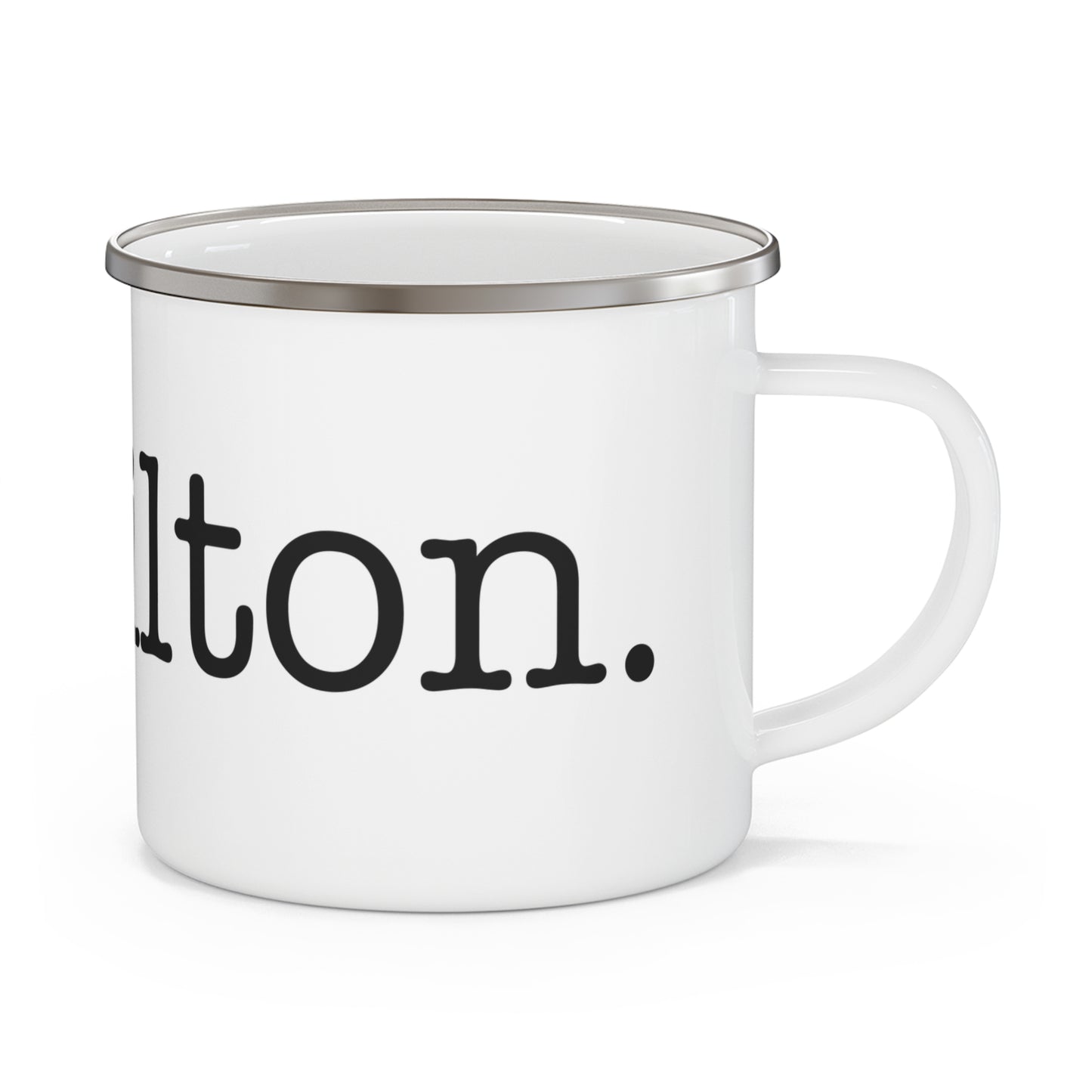 I Heart Wilton. Enamel Camping Mug