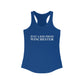 Just a kid from Winchester Women's Ideal Racerback Tank Top