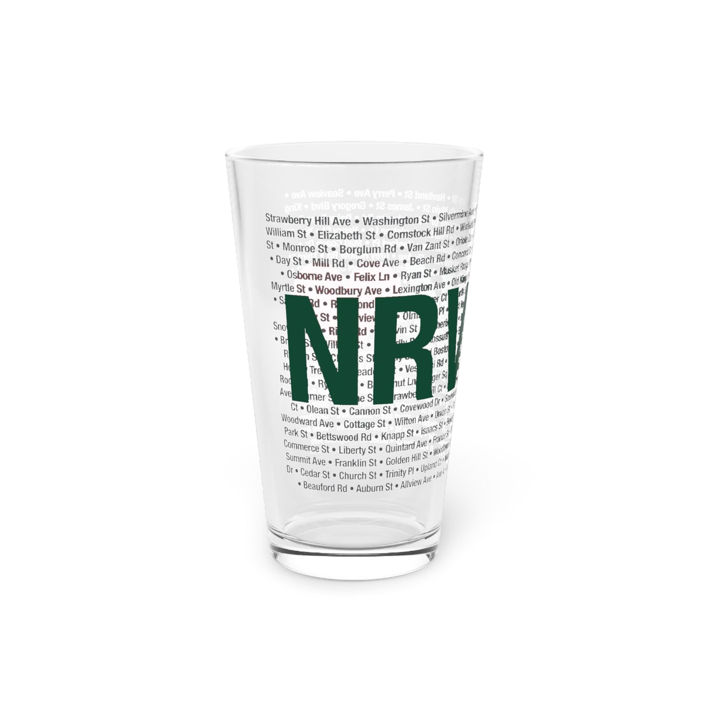 Norwalk Love Pint Glass, 16oz