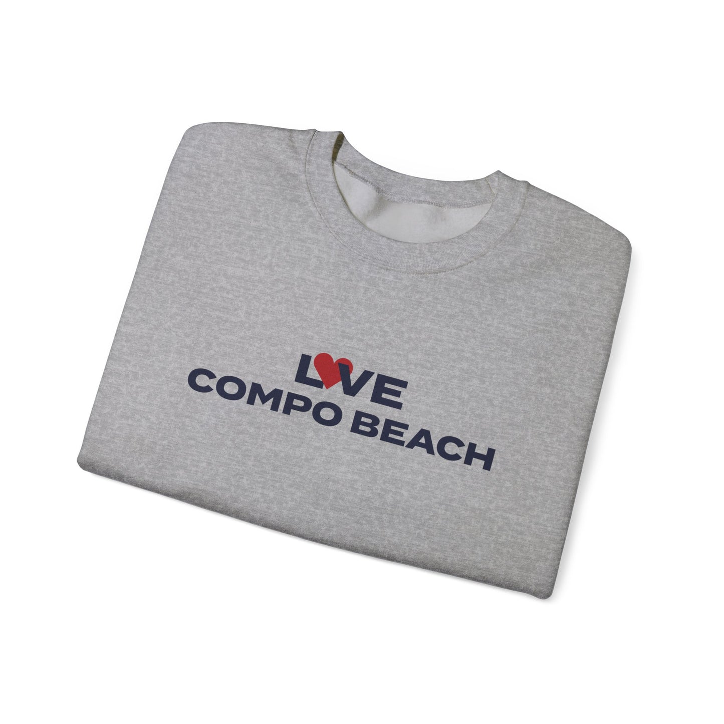 Love Compo Beach Unisex Heavy Blend™ Crewneck Sweatshirt
