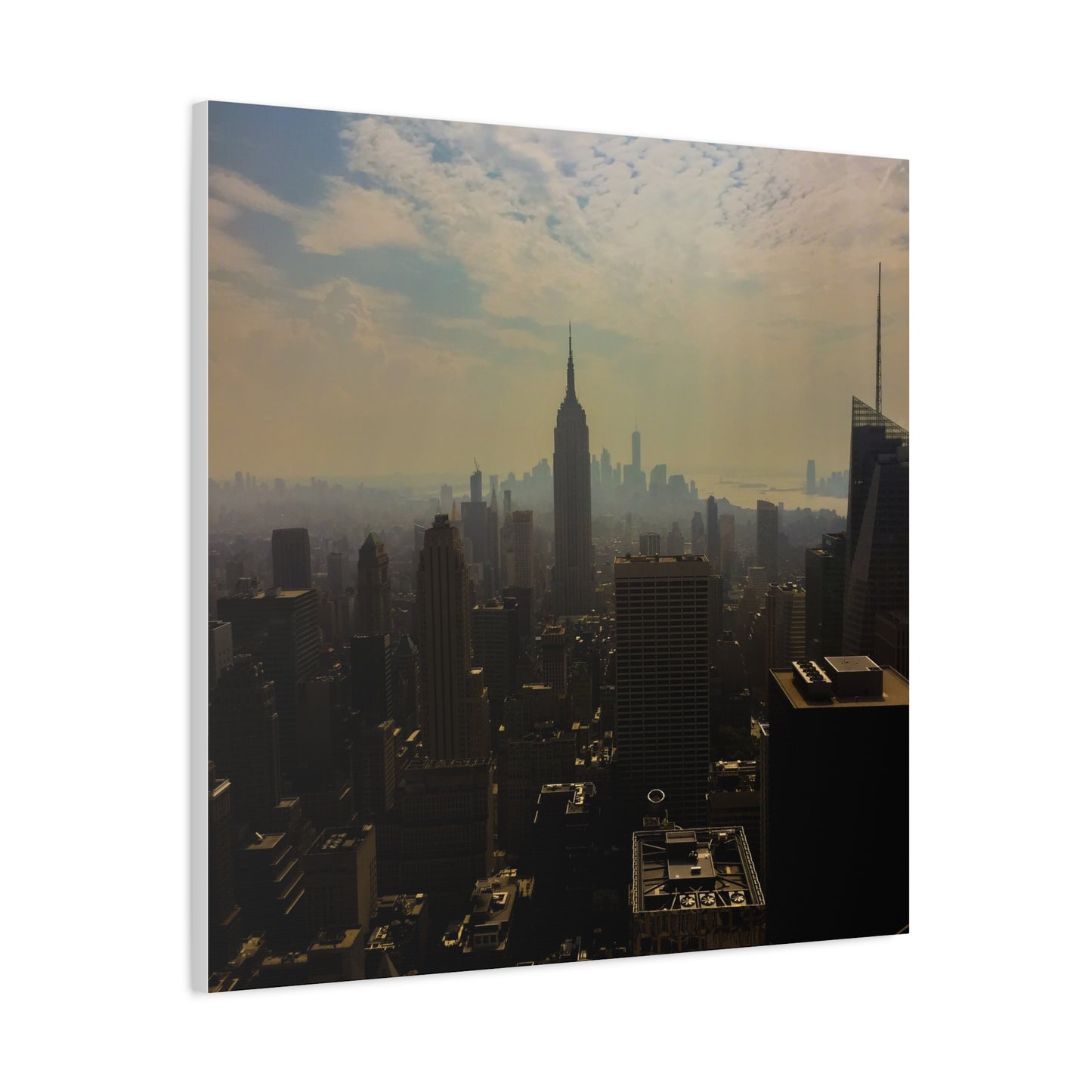 NYC Skyline Matte Canvas, Stretched, 1.25"