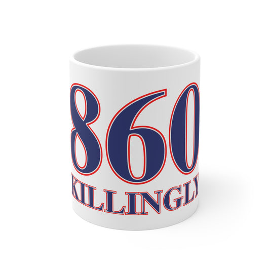 860 Killingly Red, White & Blue  Mug 11oz