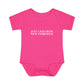 Just a kid from New Fairfield Infant Baby Rib Bodysuit