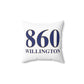 860 Willington Spun Polyester Square Pillow