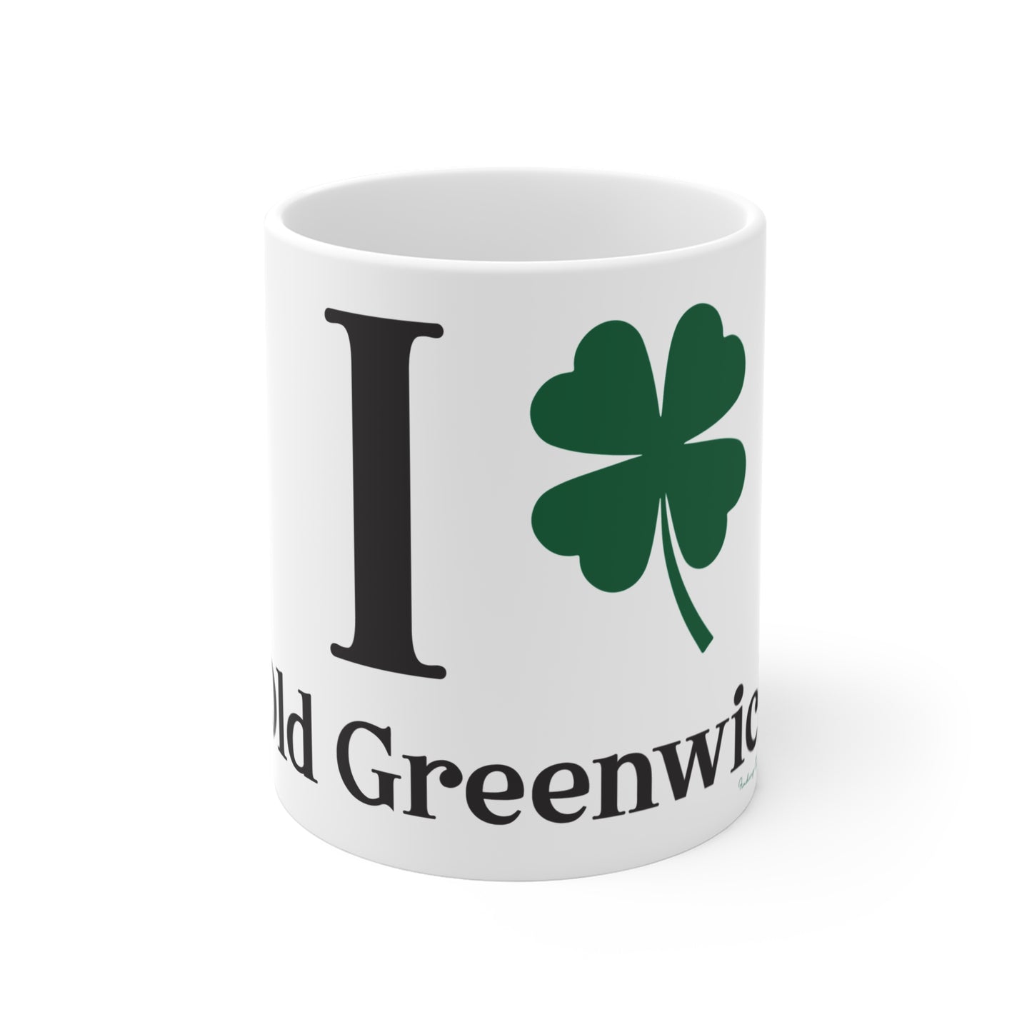 I Clover Old Greenwich Mug 11oz