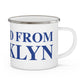 Just a kid from Brooklyn Enamel Camping Mug