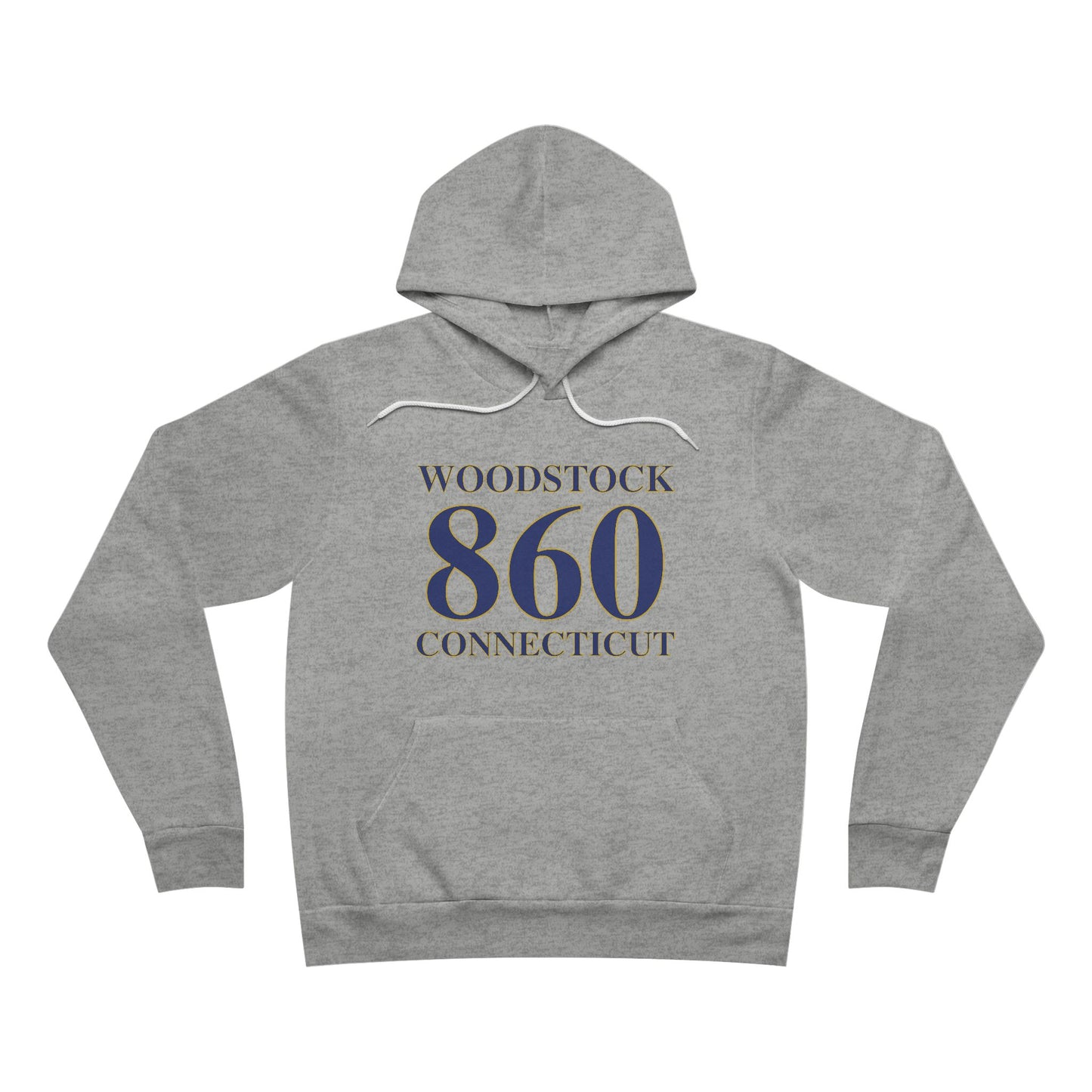 Woodstock 860 Connecticut Unisex Sponge Fleece Pullover Hoodie
