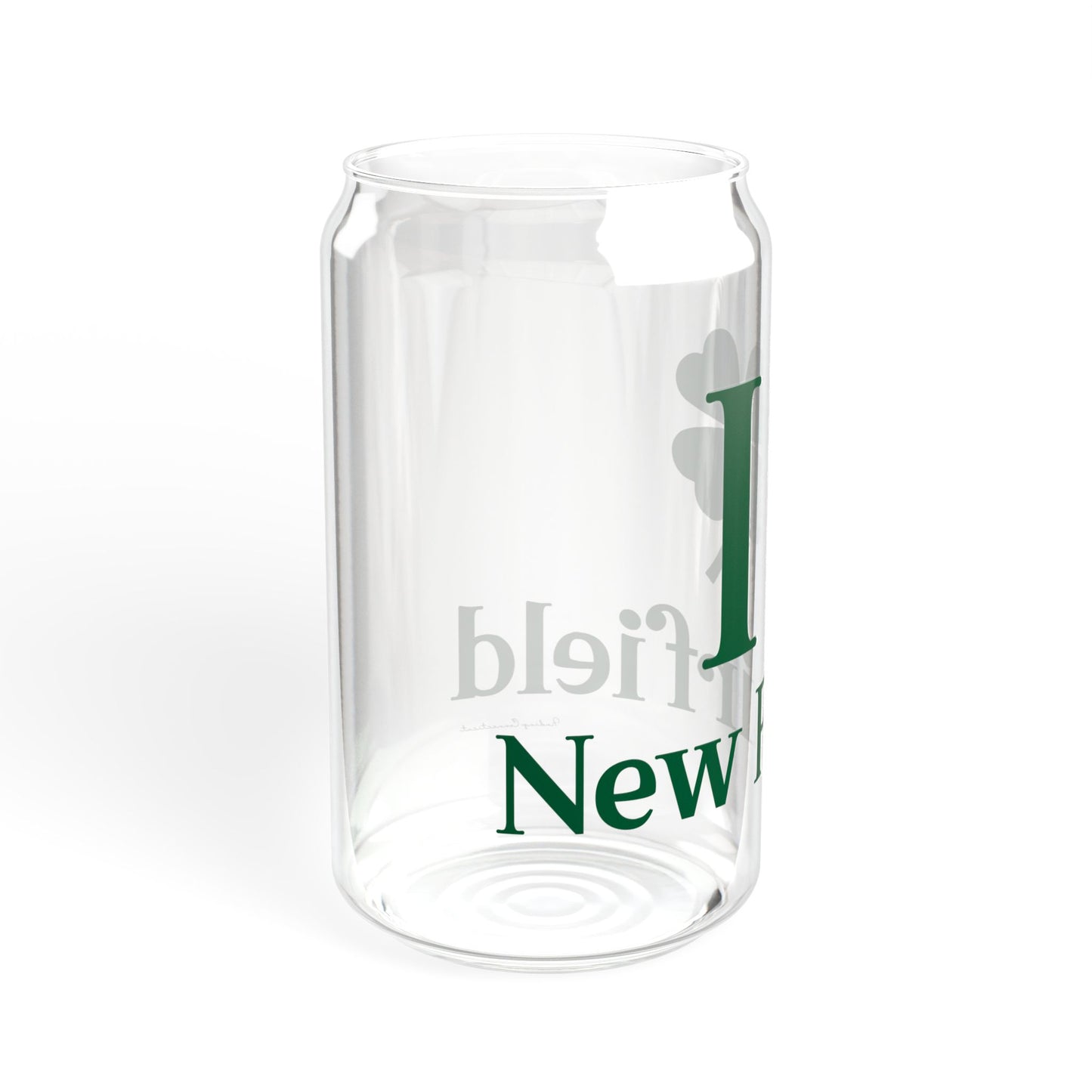 I Clover New Fairfield  Sipper Glass, 16oz