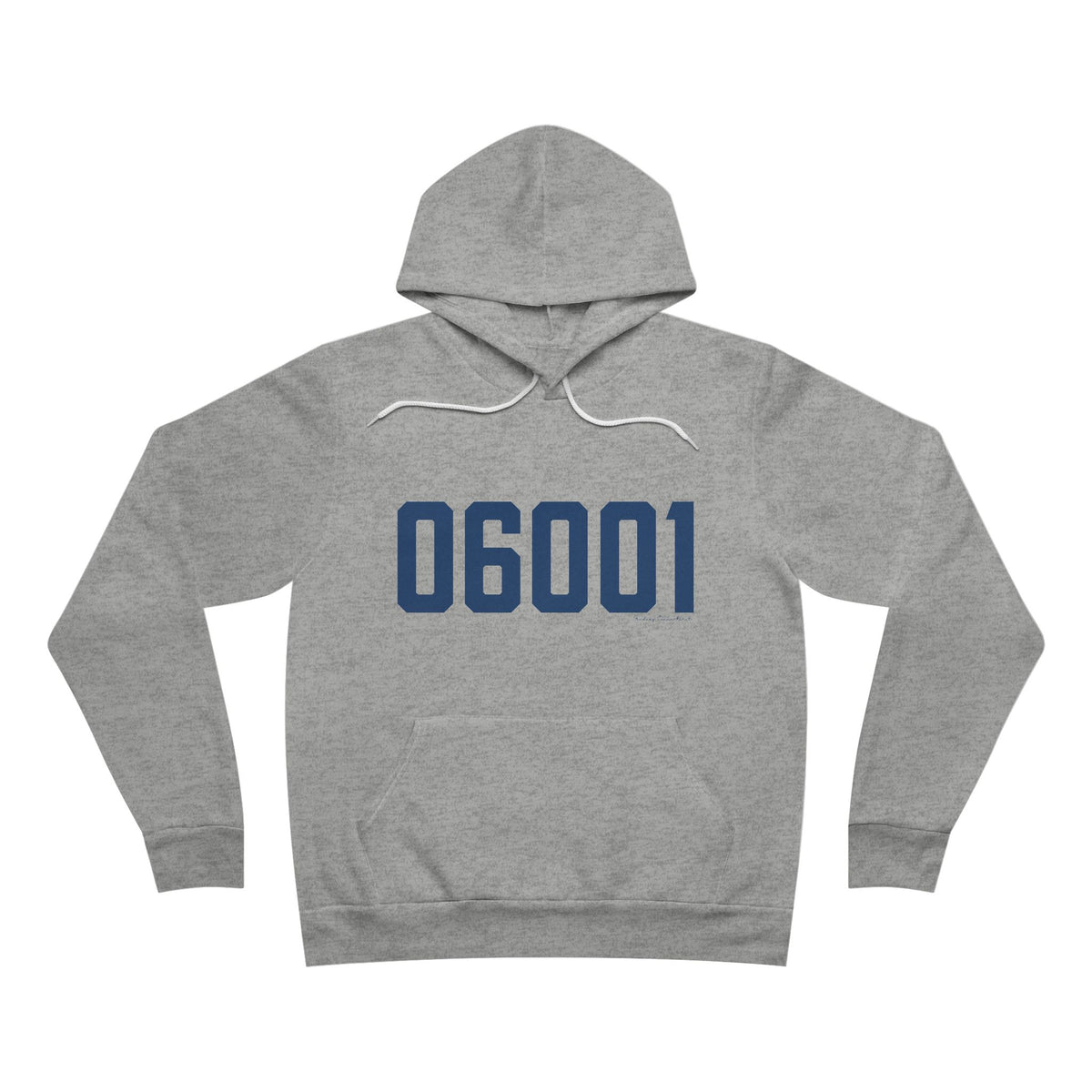 06001 Avon Connecticut Zip Code Unisex Sponge Fleece Pullover Hoodie