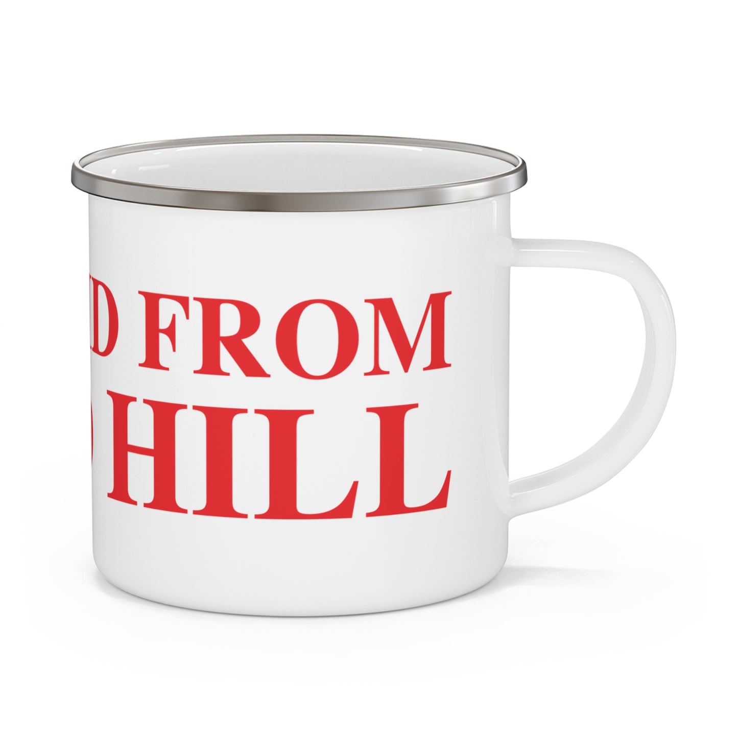 Just a kid from Sasco Hill Enamel Camping Mug