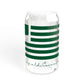 Litchfield Connecticut St. Patrick’s Day Flag Sipper Glass, 16oz