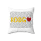 Redding Love Spun Polyester Square Pillow