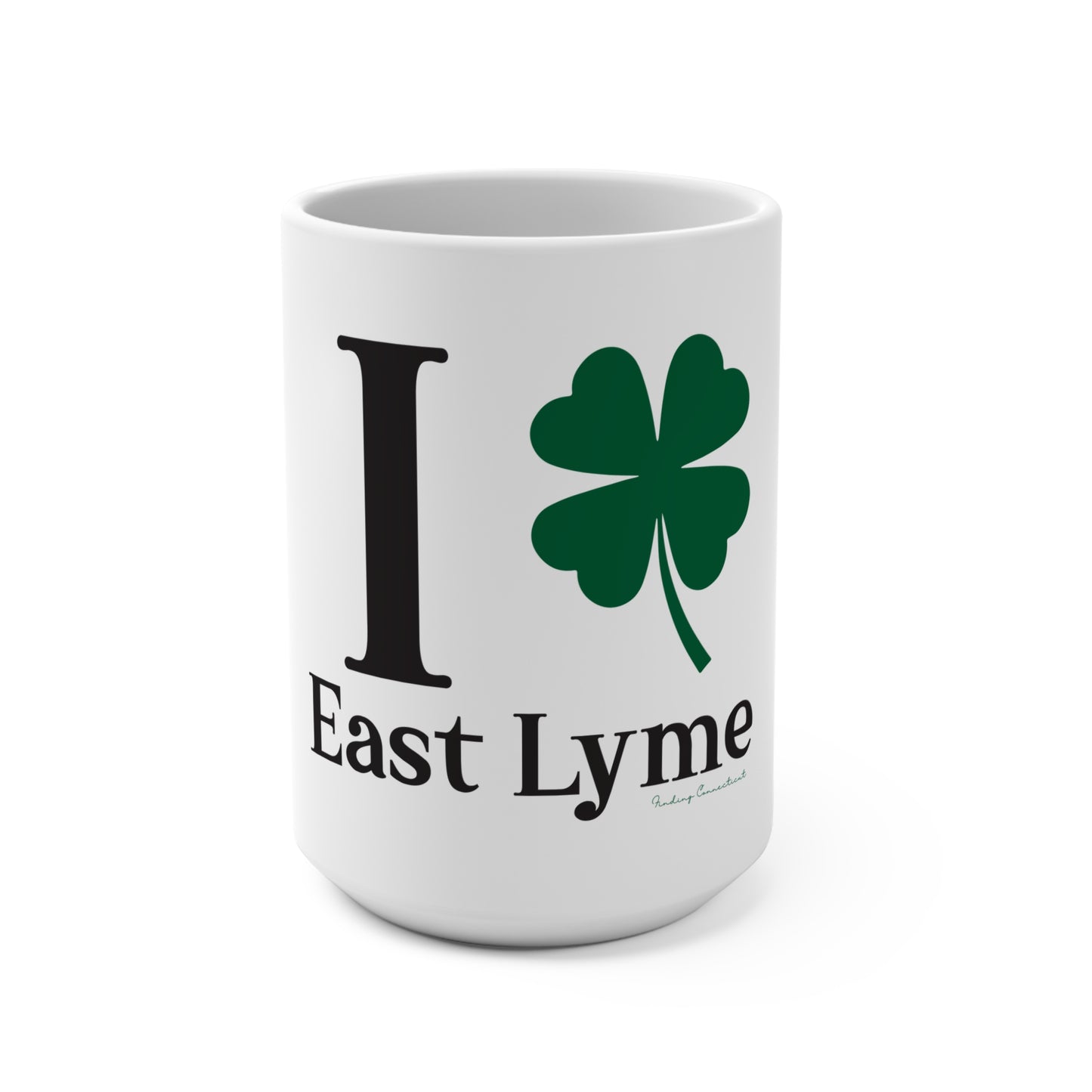 I Clover East Lyme Mug 15oz