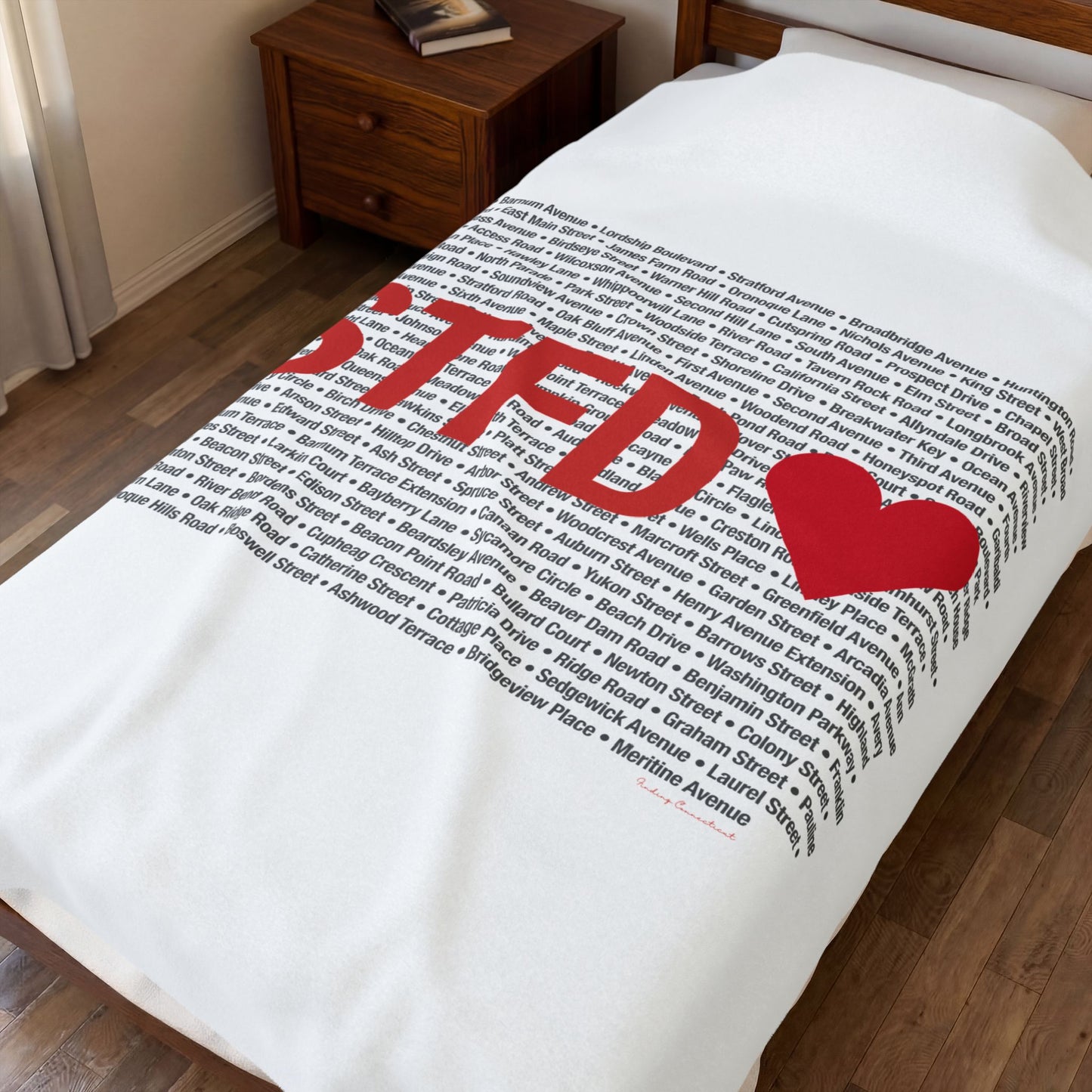Stratford Love Velveteen Plush Blanket