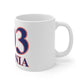 Ansonia Red, White & Blue Mug 11oz