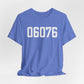 06076 Union CT Zip Code Unisex Jersey Short Sleeve T-Shirt