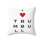 Trumbull Vision Spun Polyester Square Pillow