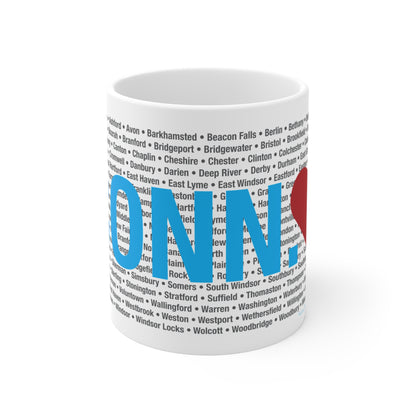Connecticut Love Mug 11oz