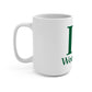 I Clover Woodstock Mug 15oz