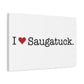 I Heart Saugatuck. Matte Canvas, Stretched, 1.25"