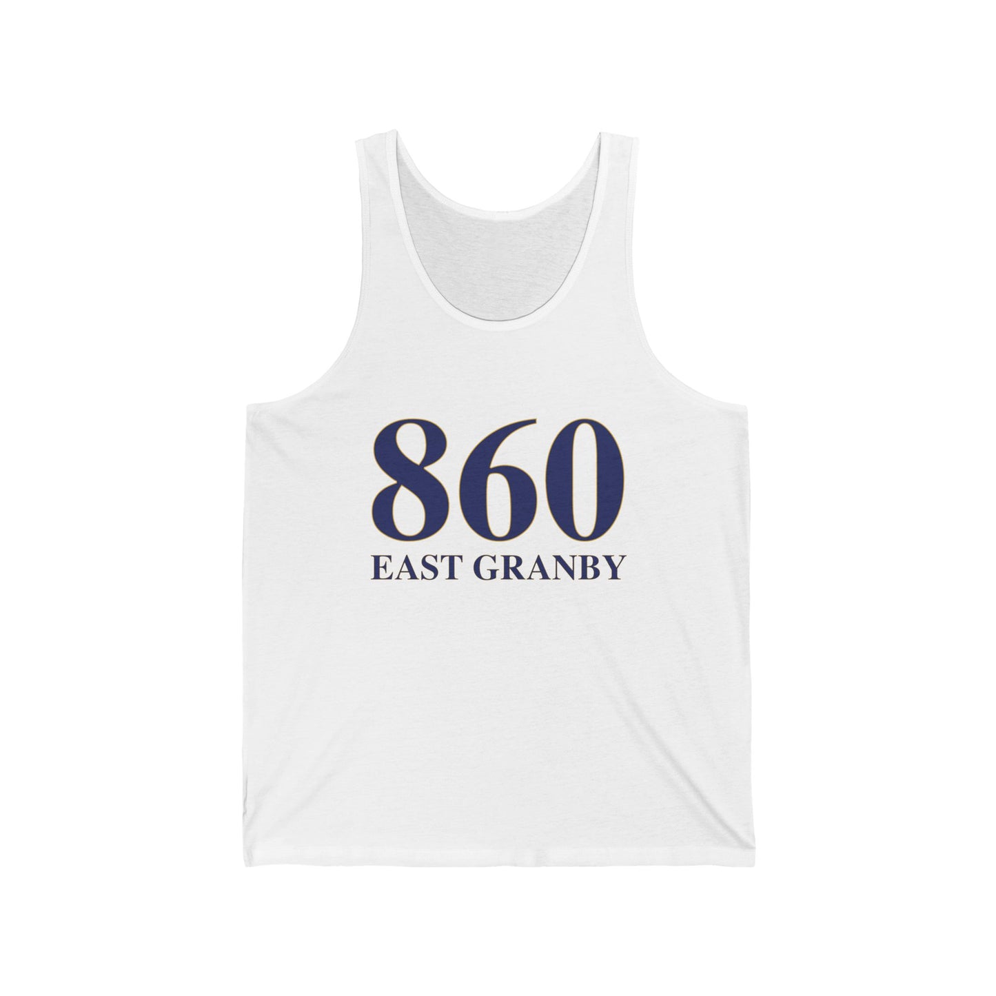 860 East Granby Unisex Jersey Tank Top