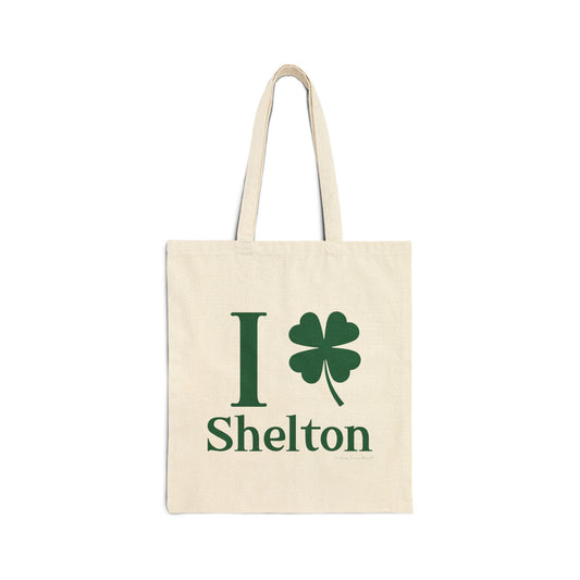 I Clover Shelton Cotton Canvas Tote Bag
