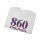 860 Thompson Red White & Blue Unisex Heavy Blend™ Crewneck Sweatshirt