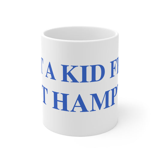 Just a kid from East Hampton Mug 11oz