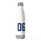 06516 West Haven Connecticut Zip Code 20 oz Insulated Bottle