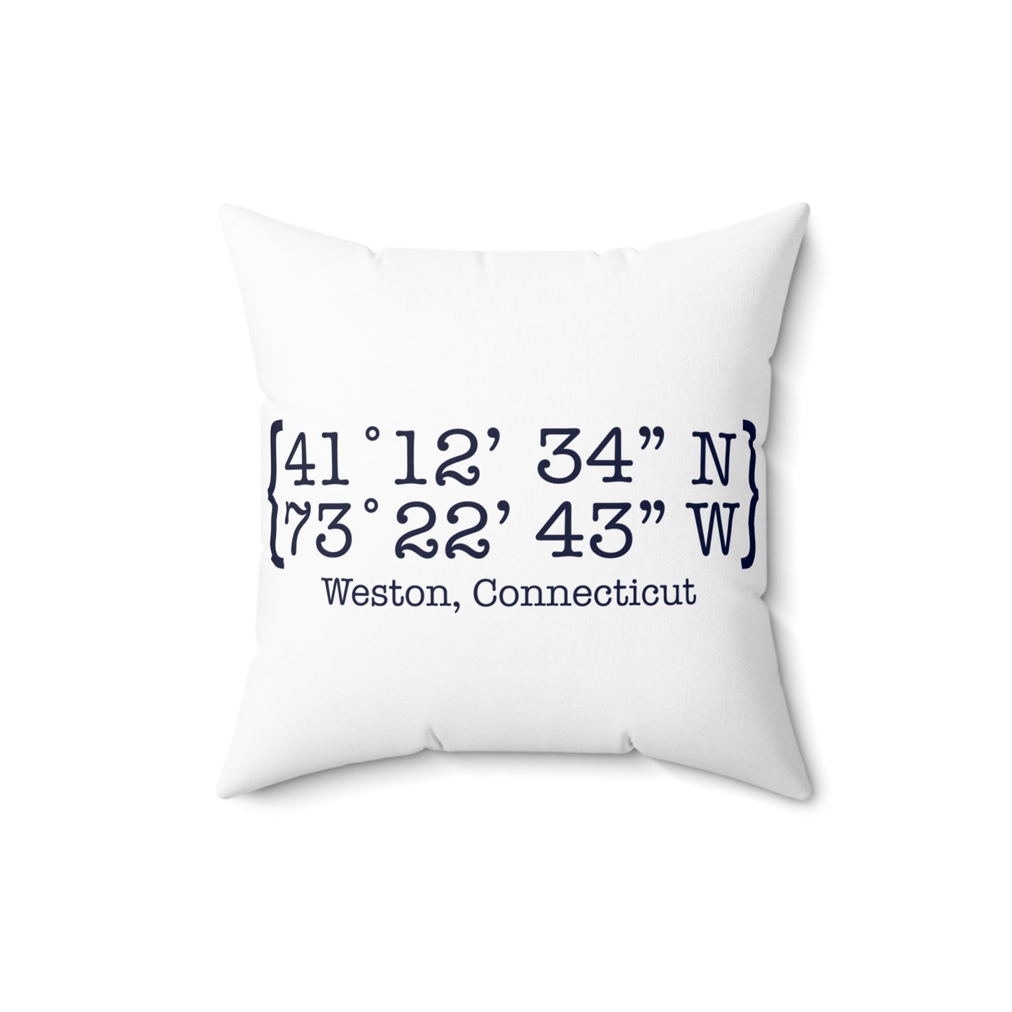Weston Coordinates Spun Polyester Square Pillow