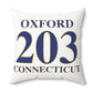 Oxford 203 Connecticut Polyester Square Pillow