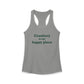 Cranbury is My Happy Place Women's Ideal Racerback Tank Top