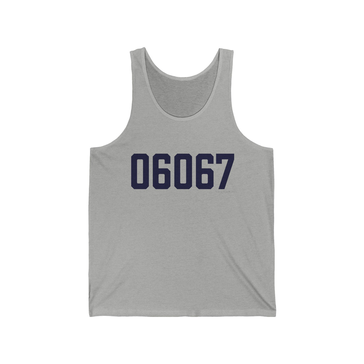 06067 Rocky Hill Connecticut Zip Code Unisex Jersey Tank Top