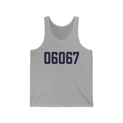 06067 Rocky Hill Connecticut Zip Code Unisex Jersey Tank Top